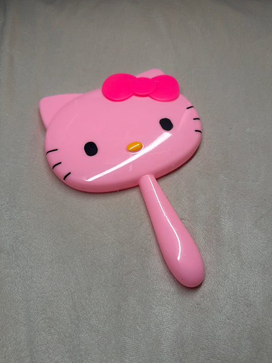 kitty handheld mirror